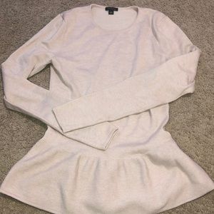 Ann Taylor Peplum top